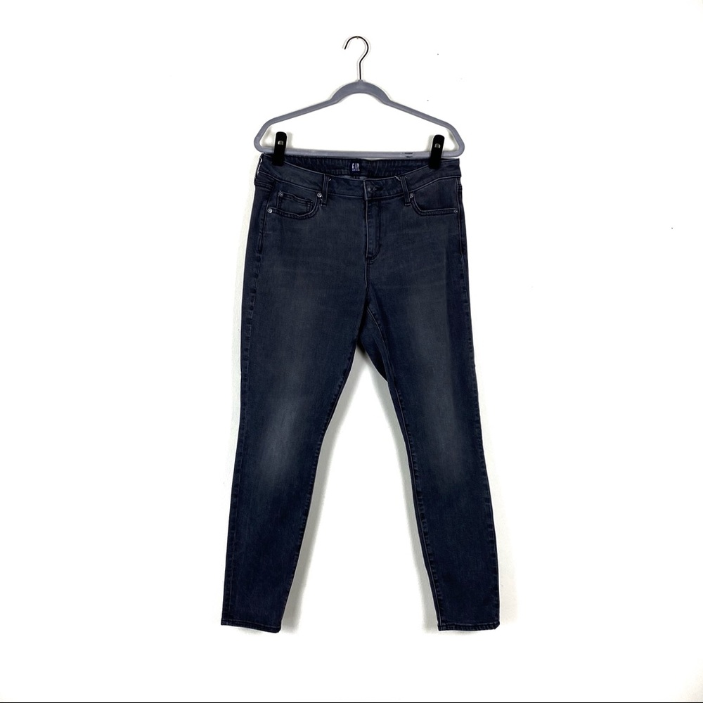 Gap Sky High Curvey True Skinny Size 33L Gray